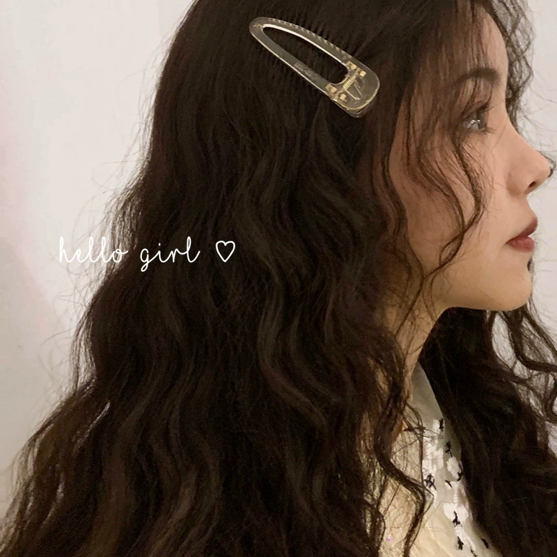 Transparent hairgrip, universal hairpins, bangs, hair accessory