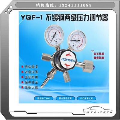 Stainless steel Single-stage pressure Regulator YQJF-1