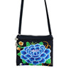Ethnic fashionable bag strap from Yunnan province, small bag, double sided embroidery with zipper, ethnic style, with embroidery