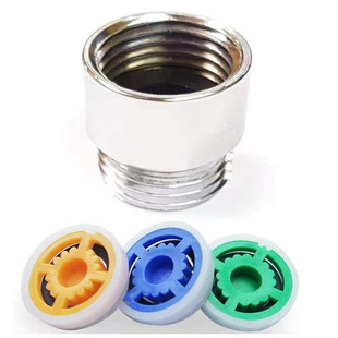 Cross-border shower flow connector spray gun internal and external teeth direct connector adapter valve shower flow water saver