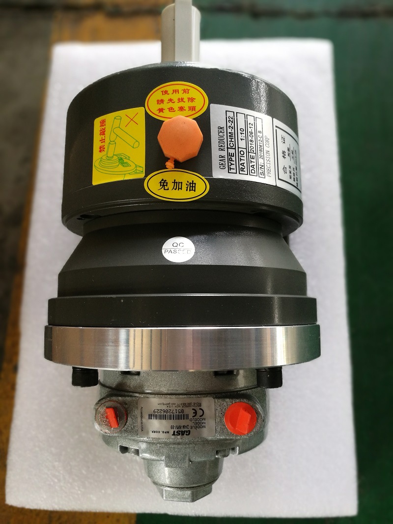 大扭矩低转速减速气动马达LX6AM-CHM750-200