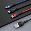 Apple, nylon metal woven charging cable, 1.2m, three in one