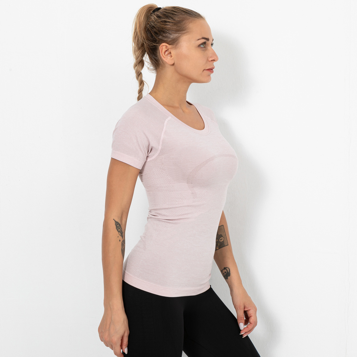 quick-drying short-sleeved sports tops   NSNS11017