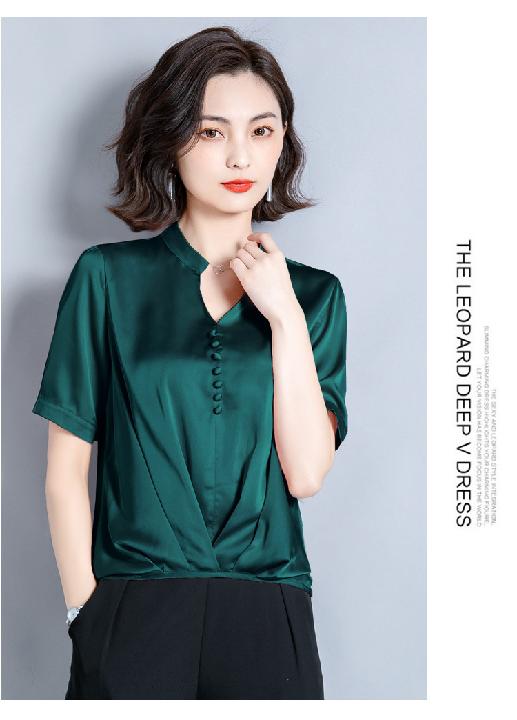 Chemisier en Mousseline de soie - Ref 3429309 Image 41