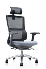 優質透氣網布人體工學設計高靠背大班椅老板椅可任意鎖定主管椅