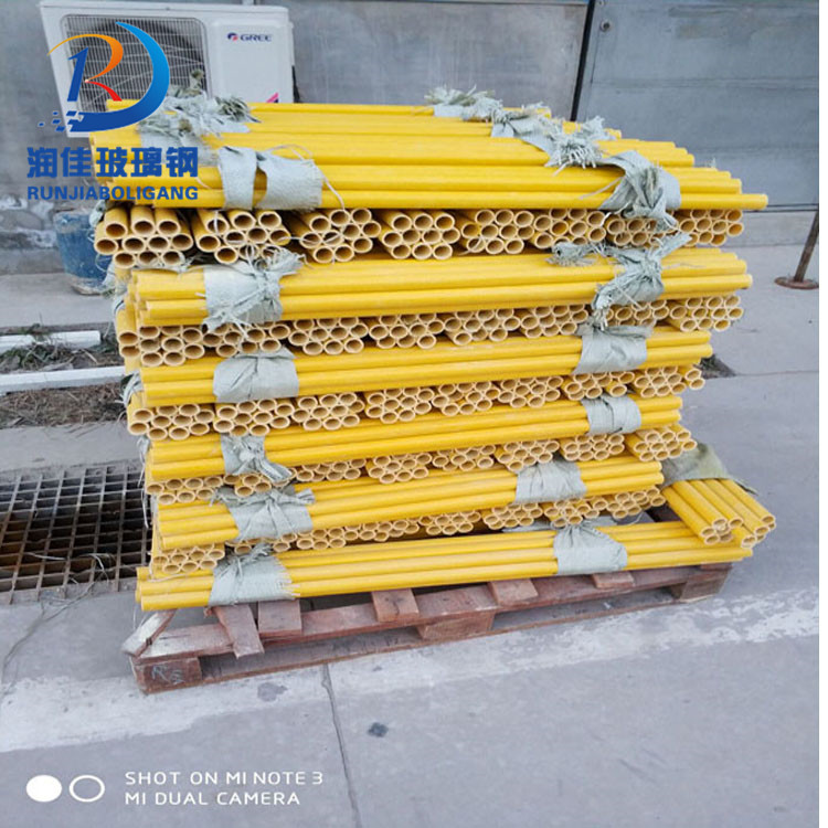厂家现货供应玻璃钢拉挤型材圆管32 玻璃钢绝缘圆管 型号全