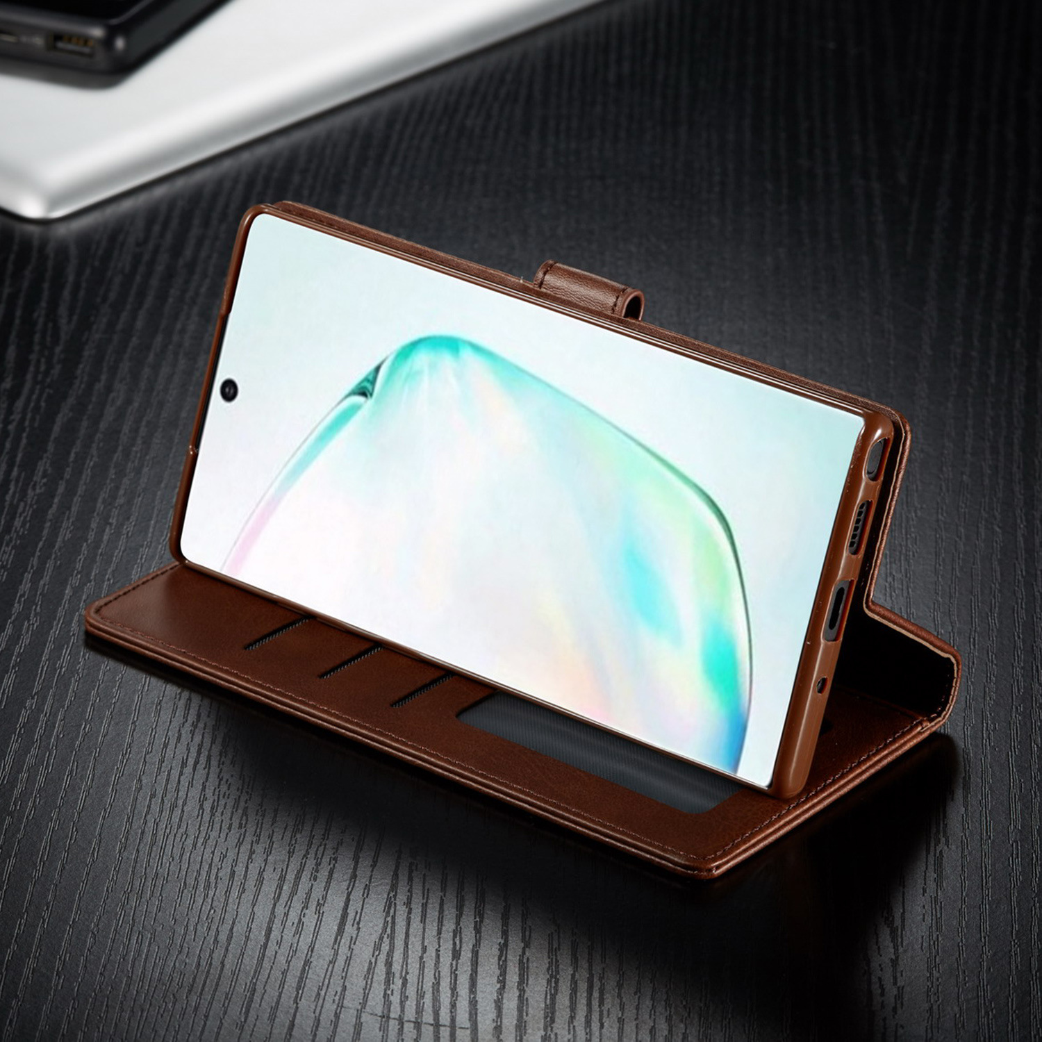 Flip Leather Protective Phone Case For Samsung Galaxy S23 Ultra Plus_voghion.com