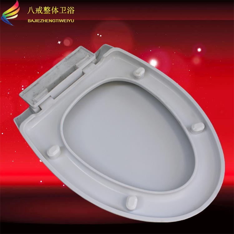 厂家直供 下装加厚V型马桶盖 019塑料马桶座盖 缓降V形坐便器盖板