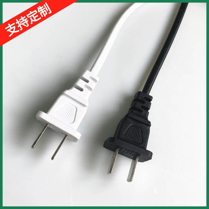 热销国标二芯插头电源线6A250V风扇卷发棒电源线两芯插头线,PSB-6