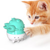 Mint toy, silica gel toothbrush, teether, pet, cat