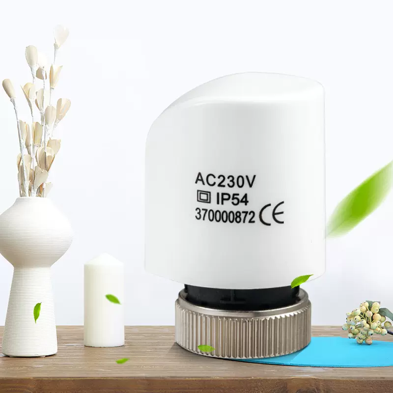 水地暖电热执行器 地暖执行器分水器恒温分室控温采暖电热温控面