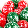 Christmas decorations, red green balloon, 12inch, 8 gram