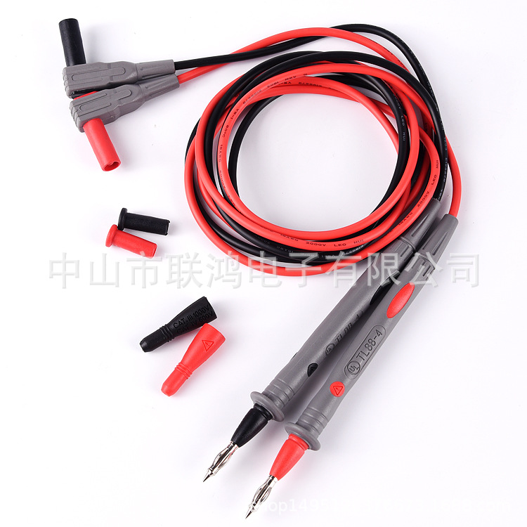 优质数字指针万用表笔特尖 装修水电工工具套装家用万能表测试线