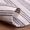 polyester-cotton blend Coffee Striped cloth Dyed Handbags apron Curtain cloth Upholstery Pillows storage box Cushion fabric