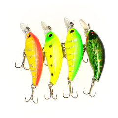 Rock and Roll Small Fat Lure Artificial Lure Floating Band Noise Steel Ball Hard Lure Minnow Bionic Lure Cross-border Foreign Trade