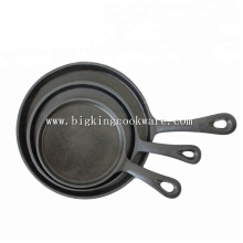 全恒 铸铁锅煎锅*铸铁烤盘*平底煎锅*牛排烤肉烧烤盘13*16*20cm