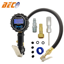 BECO廠家銷售數顯胎壓計胎壓槍充氣胎壓表壓力表充氣槍汽車胎壓表