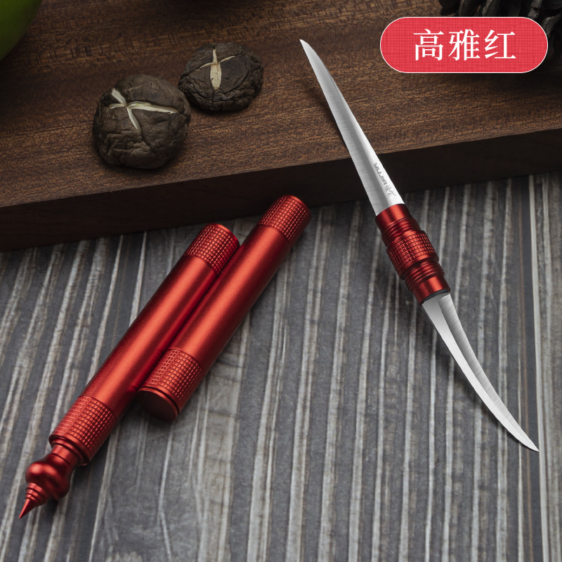 Cuchillo de talla de alimentos chef talla maestro cuchillo traje de entrada profesional estudiante plato especial cuchillo de talla de fruta