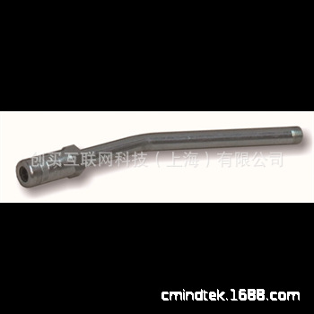 黄油枪硬弯管150mm平油嘴，R1/8"