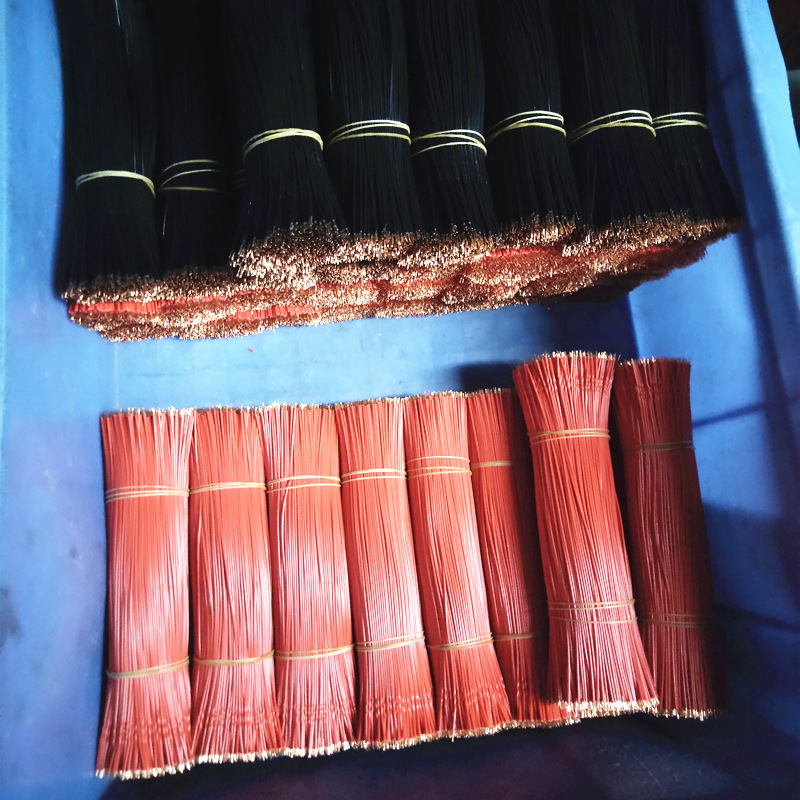 ����ֱ�������� 26awg 7x0.10x1.3 150MM ����PVC���� ˫ͷ������