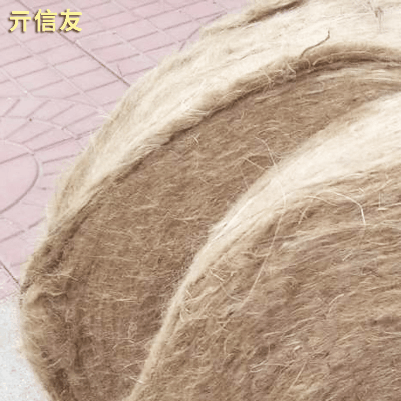 深棕色麻絮麻丝 管道防水堵漏麻丝黄麻卷 工程伸缩缝用粗黄麻丝-阿里巴巴