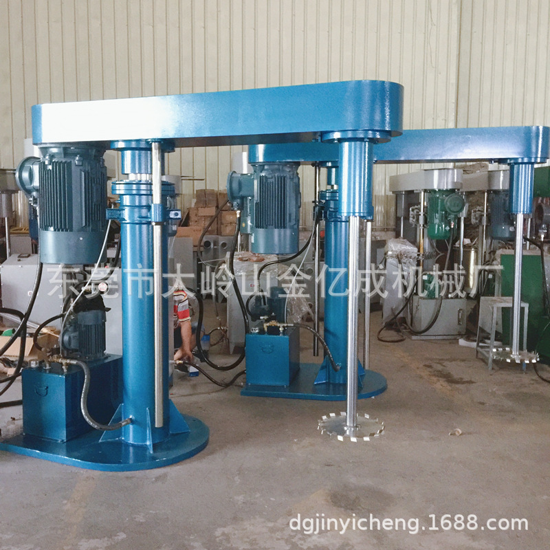 现货供应高速分散机 22KW液压升降防爆搅拌机 地坪漆涂料分散机