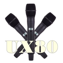 UX80真分集200频点可调舞台K歌包房高保真动圈式手持无线麦克风
