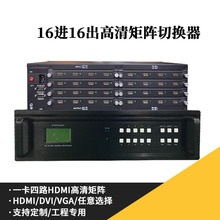 翌特视讯 HDMI高清矩阵 HDMI/DVI/VGA 16进16出视频矩阵切换器