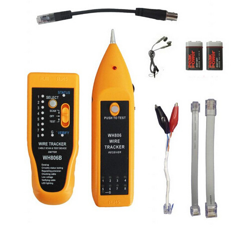 寻线仪 WH806B+  NF889  网络测试 查线器 带BNC 测试可测同轴缆