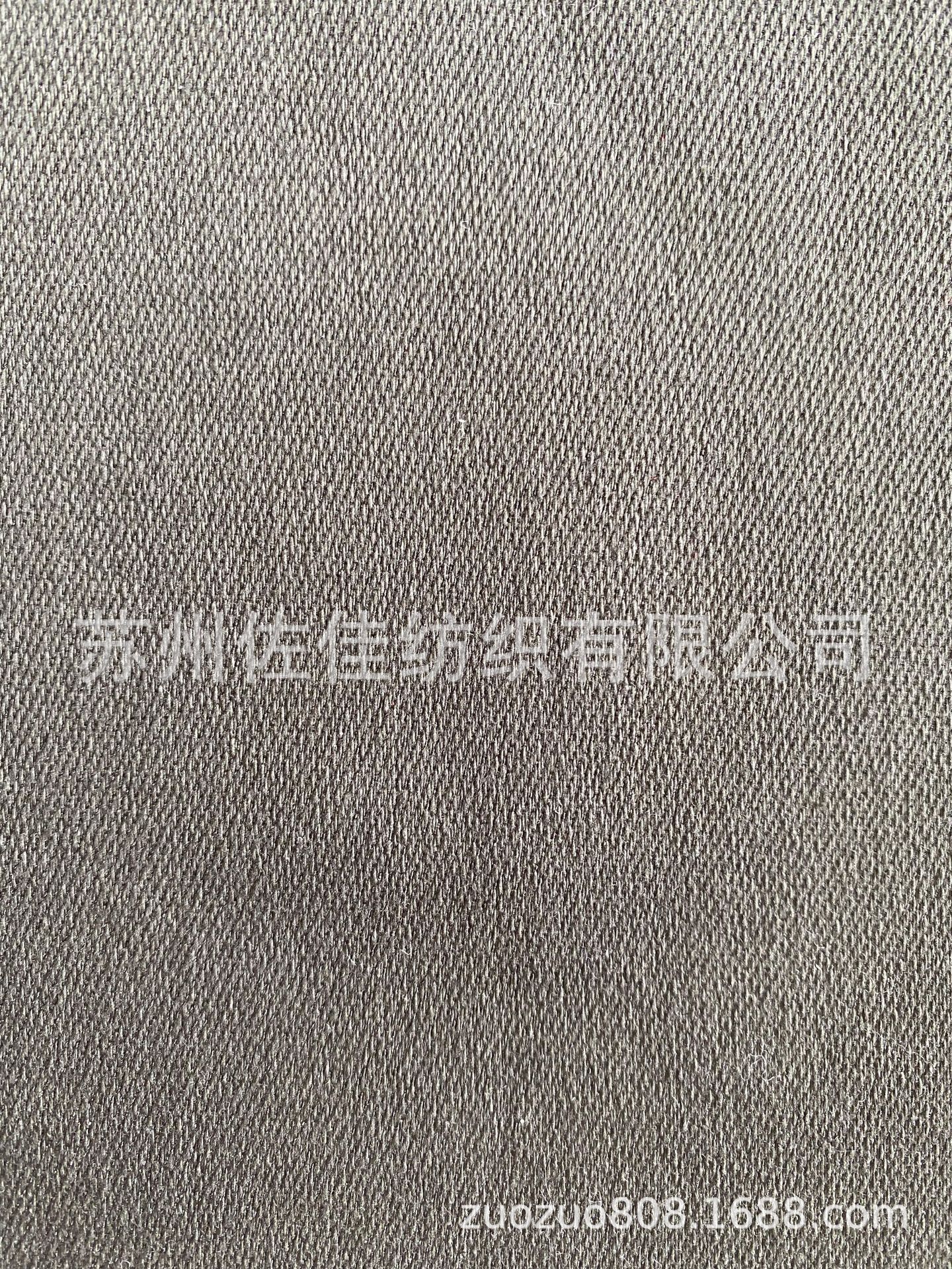 长期大量供应现货裤料面料成品 3/1斜纹棉涤弹力布 16S*300D+40D