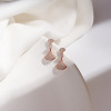 Sophisticated fashionable universal small earrings