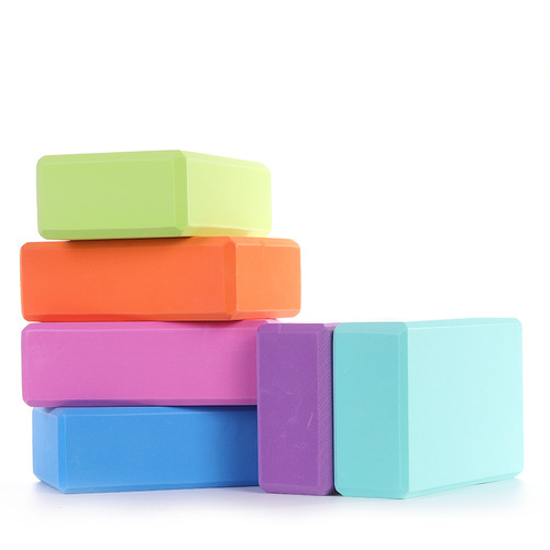 Directly supplied from the manufacturer, EVA high-density yoga bricks, environmentally friendly, non-slip fitness yoga pillow, yoga fitness artifact for beginners
