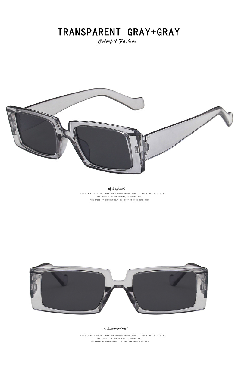 35g Weight UV400 Protection Lens Material Outdoor, Travel, Party, Fishing Occasion Women'S, Men'S, Unisex Gender Retro, Fashion Style Grey, White, Red, Green, Transparent, Black Color Retro Fashion UV400 Protection Women's Sunglasses 3