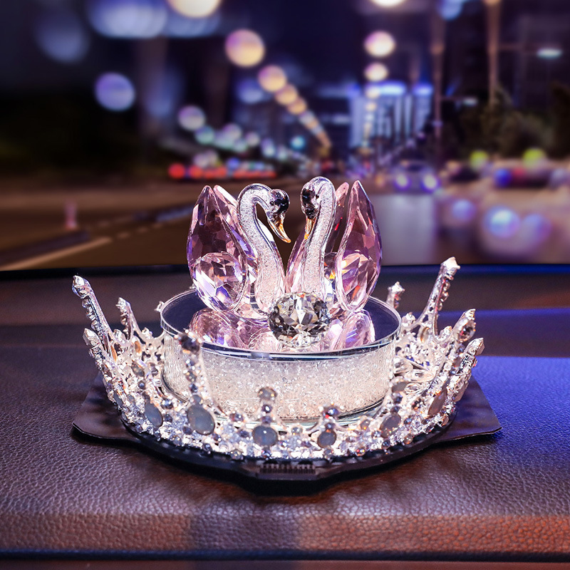 핑크 스완 향수 시트 + 크라운