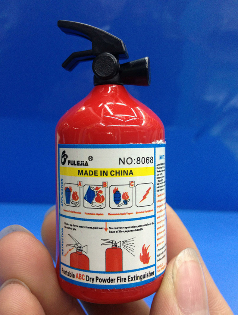 Fashion Pupils' Stationery Fire Extinguisher Modeling Pencil Sharpener 1 Piece display picture 2