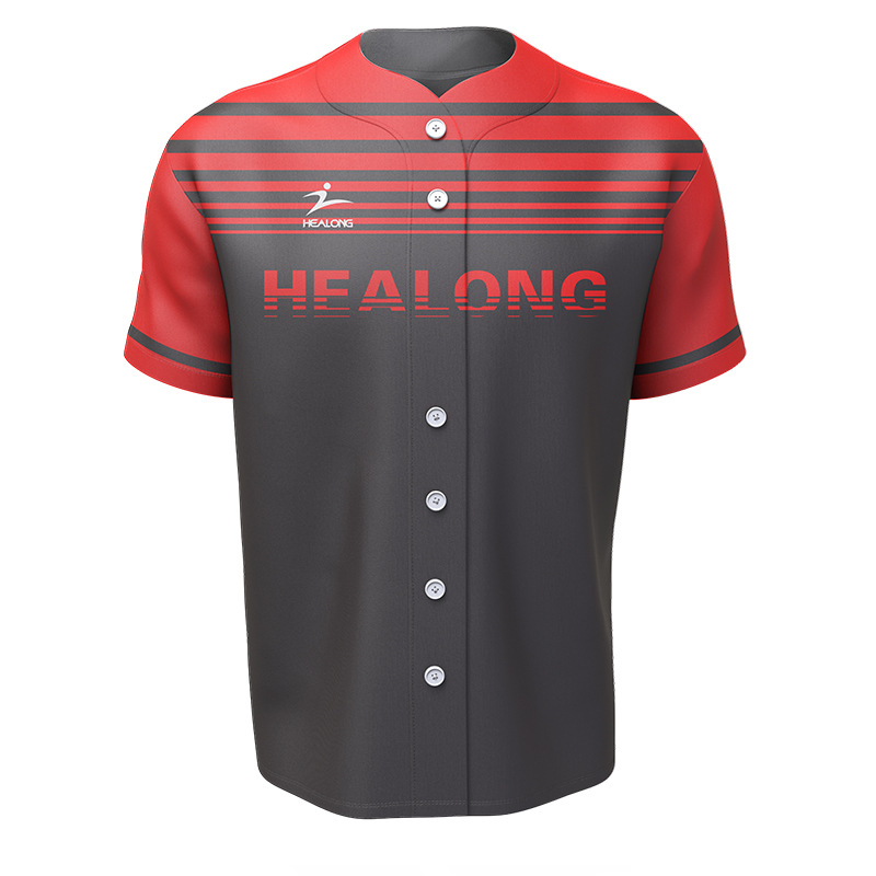 棒球服全身套装订制比赛训练队服短袖棒球裤子内衬开衫垒球服定做