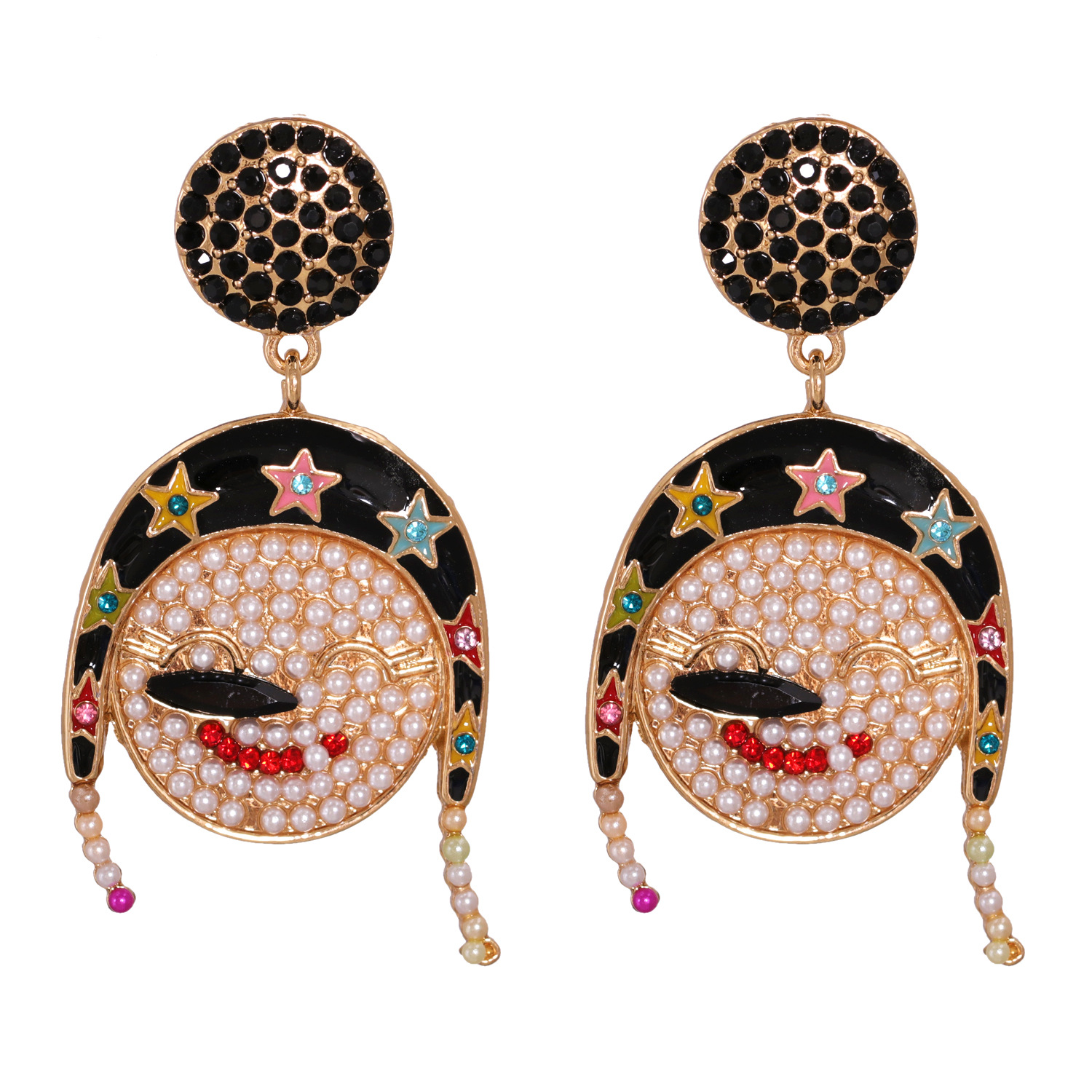 Boucles D&#39;oreilles De Bonhomme De Neige De Mode De Noël display picture 5