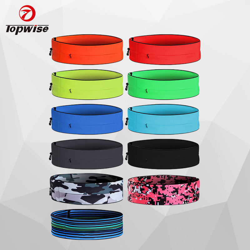 motion Waist pack outdoors invisible mobile phone Waist pack Elastic force Mobile phone bag Marathon run multi-function Gym bag equipment