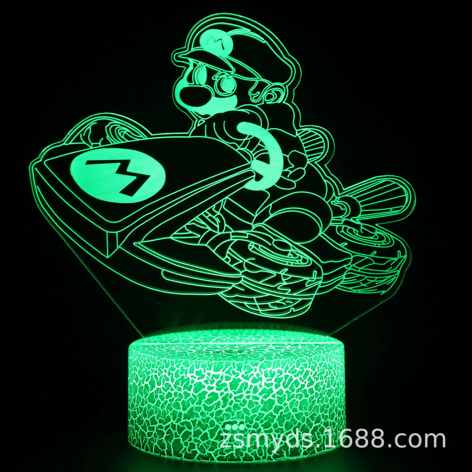 Картинка LED ночник мультфильм, трехмерная настольная лампа с проектором, 3D