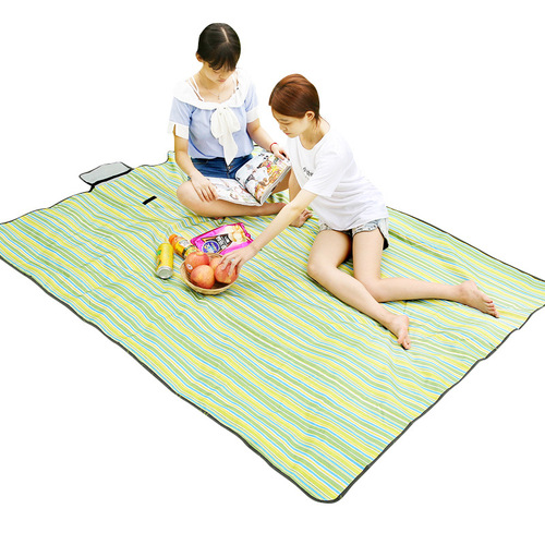 Hot-selling summer beach mat for outdoor use, waterproof and portable, one-stop shipping