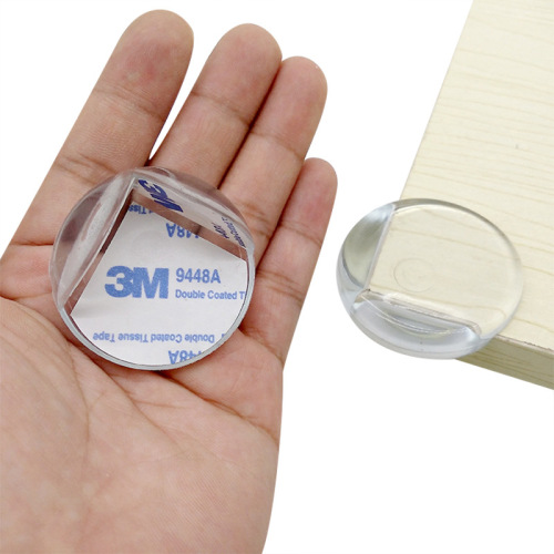 Newest Factory-Source Children's Spherical Anti-Collision Corners for Home & Living – Transparent Silicone Protective Edge Guards for Table Corners