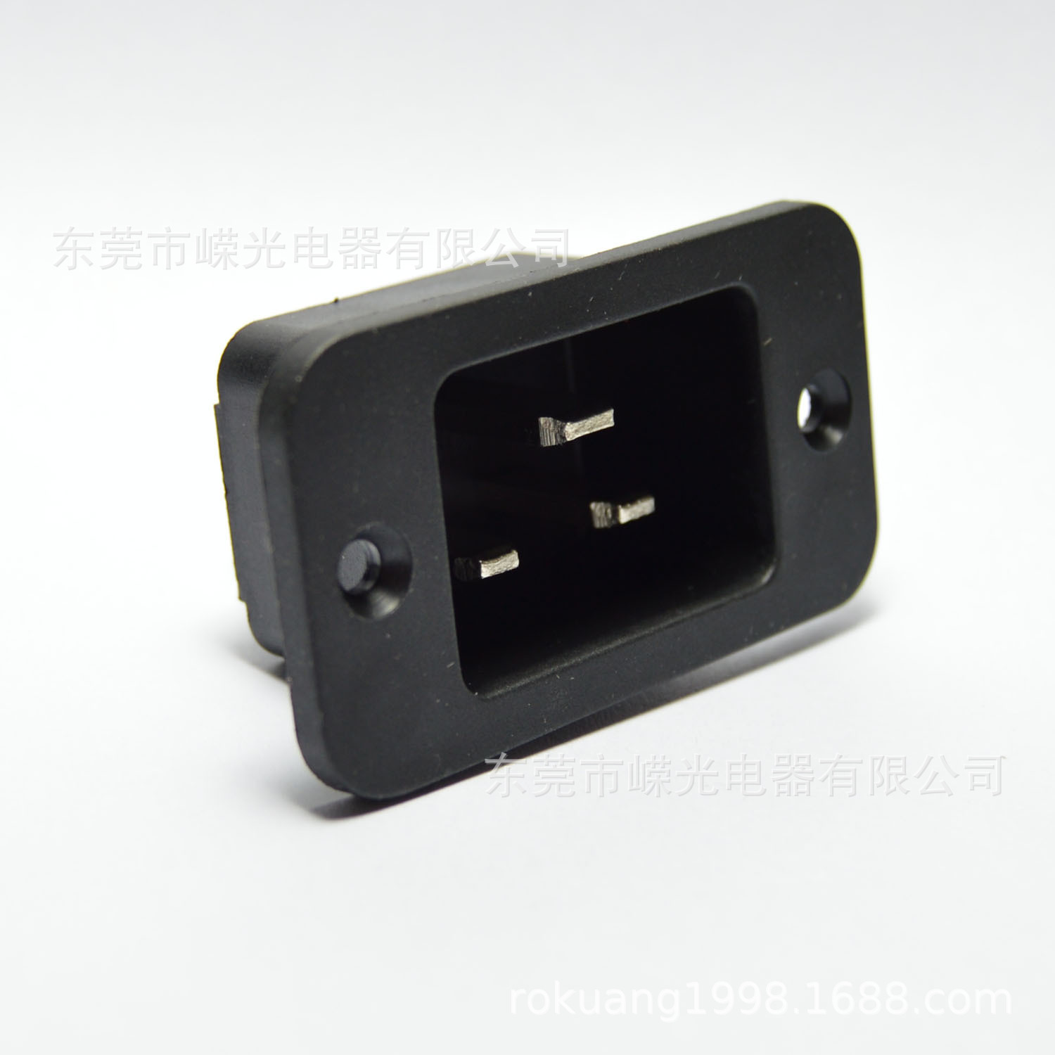 SS-3A IEC320 C20卡式插頭 大功率16A插头 C20电源公头 机柜插头