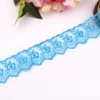 13#lake blue*wedding embroidery lace