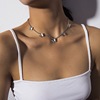 Accessory, cute necklace, European style, suitable for import, simple and elegant design