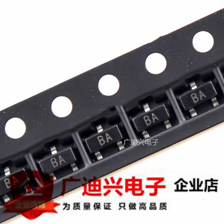 A1015 丝印: BA PNP贴片三极管 SOT-23 2SA1015