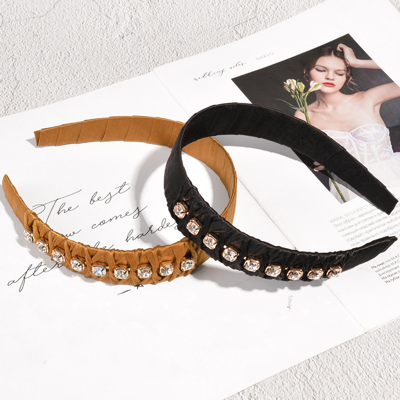 Simple Rhinestone Headband display picture 5