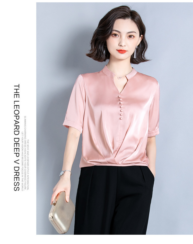 Chemisier en Mousseline de soie - Ref 3429309 Image 23