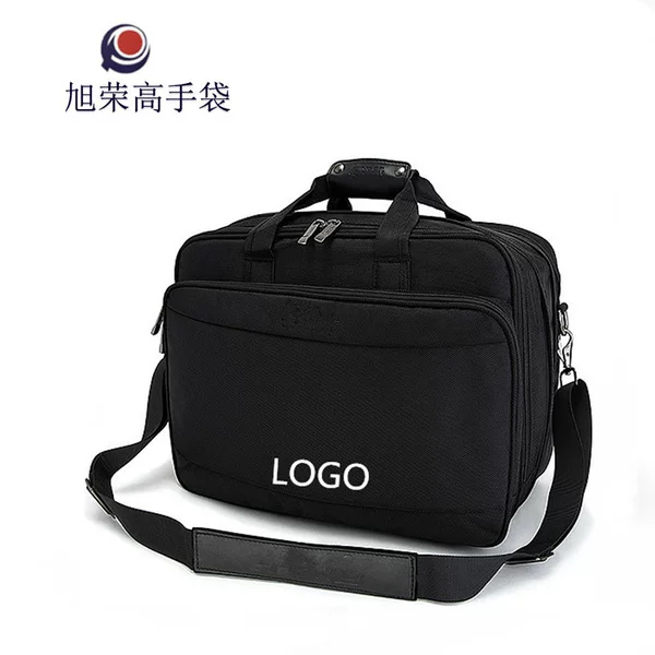 Shenzhen Factory Customized Computer Business Bag 15-Inch 16inch 17inch Satchel Work Bag File Bag with Customizable Logo