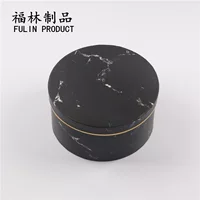 Большая подарочная коробка Мраморная круглая бумажная коробка Свадебная пустая упаковочная коробка с подарком на день рождения