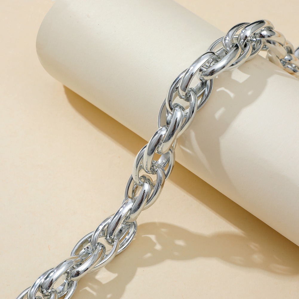 Fashion U Shape Iron Plating Unisex Necklace 1 Piece